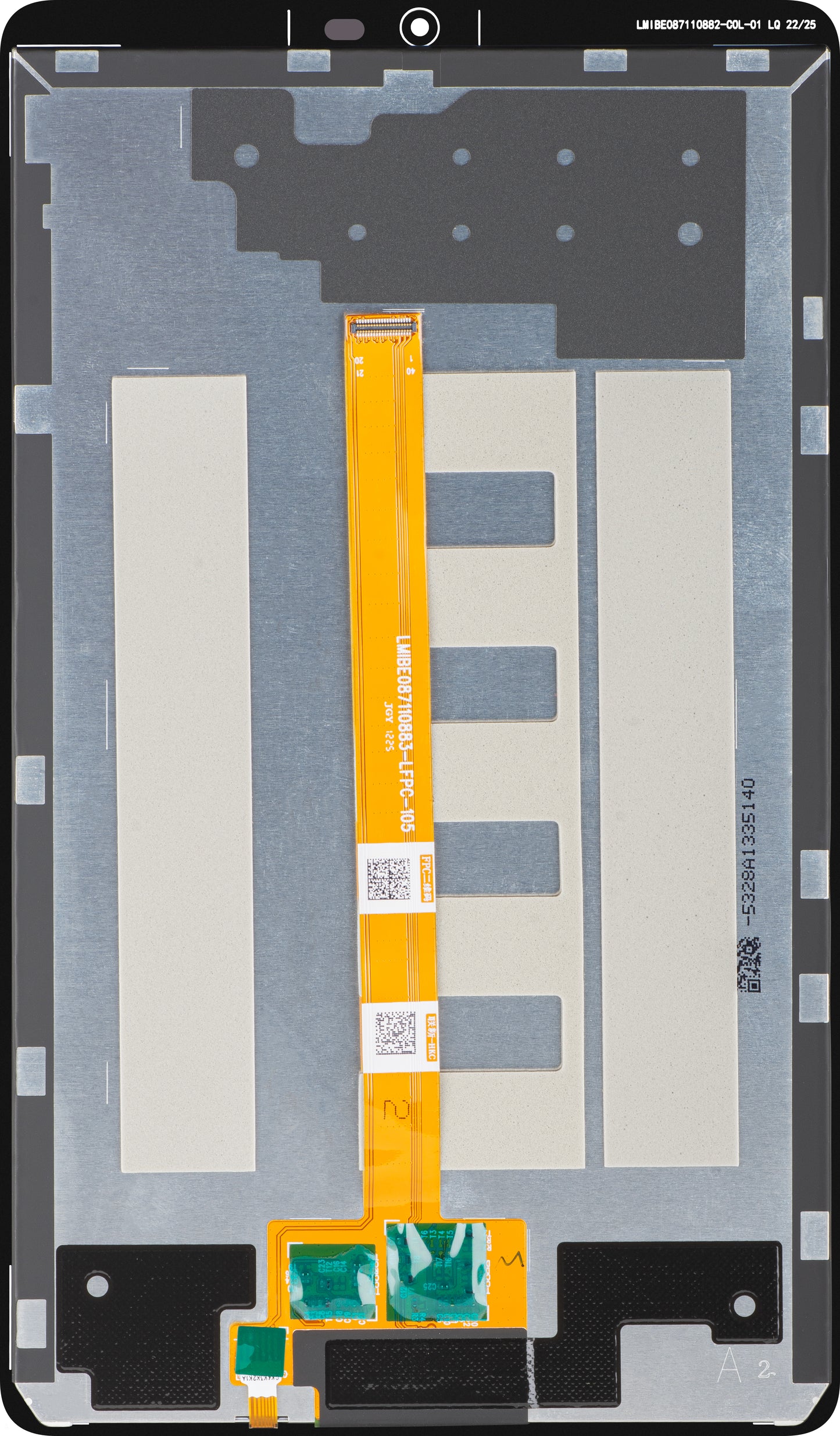 Display med Touchscreen Huawei MatePad 11.5 S (2025), med Ramme, Svart, Service Pack 97060XQL