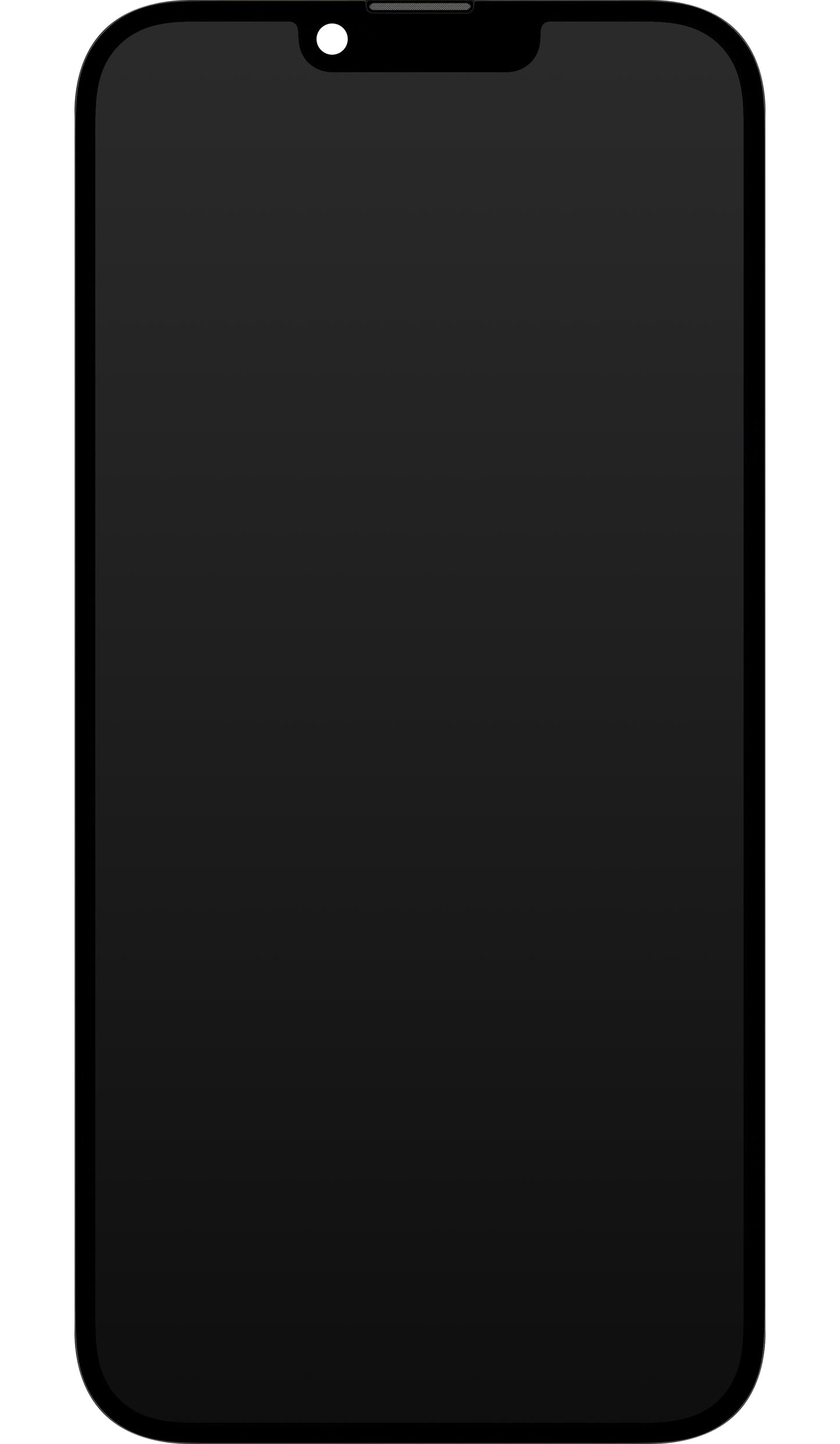 JK berøringsskjerm for Apple iPhone 14 Plus, med ramme, In-Cell LCD-versjon, svart