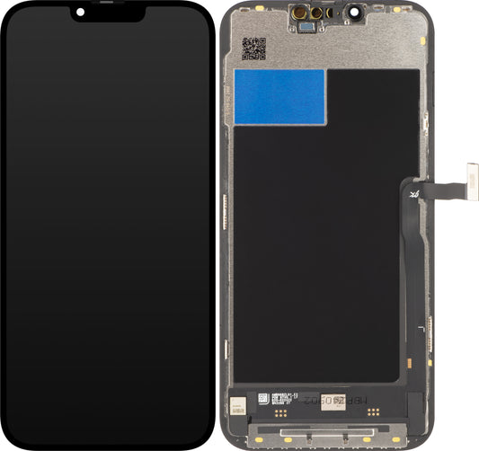 JK berøringsskjerm for Apple iPhone 13 Pro Max, med ramme, In-Cell LCD-versjon, svart
