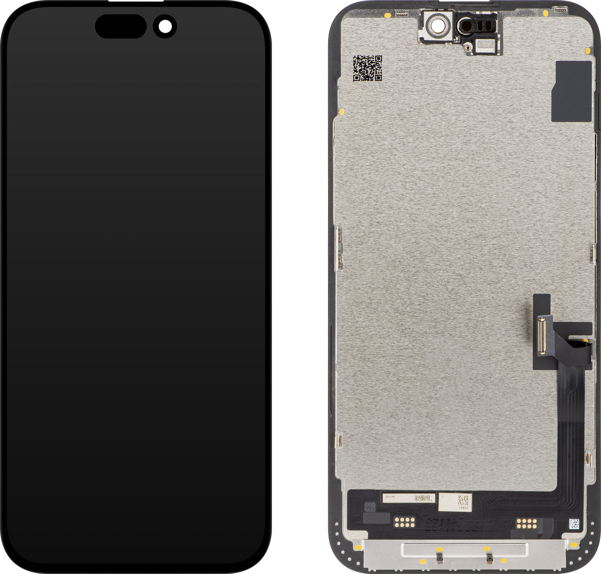 Display med Touchscreen JK for Apple iPhone 15 Plus, med Ramme, LCD In-Cell IC Movable-versjon, Svart