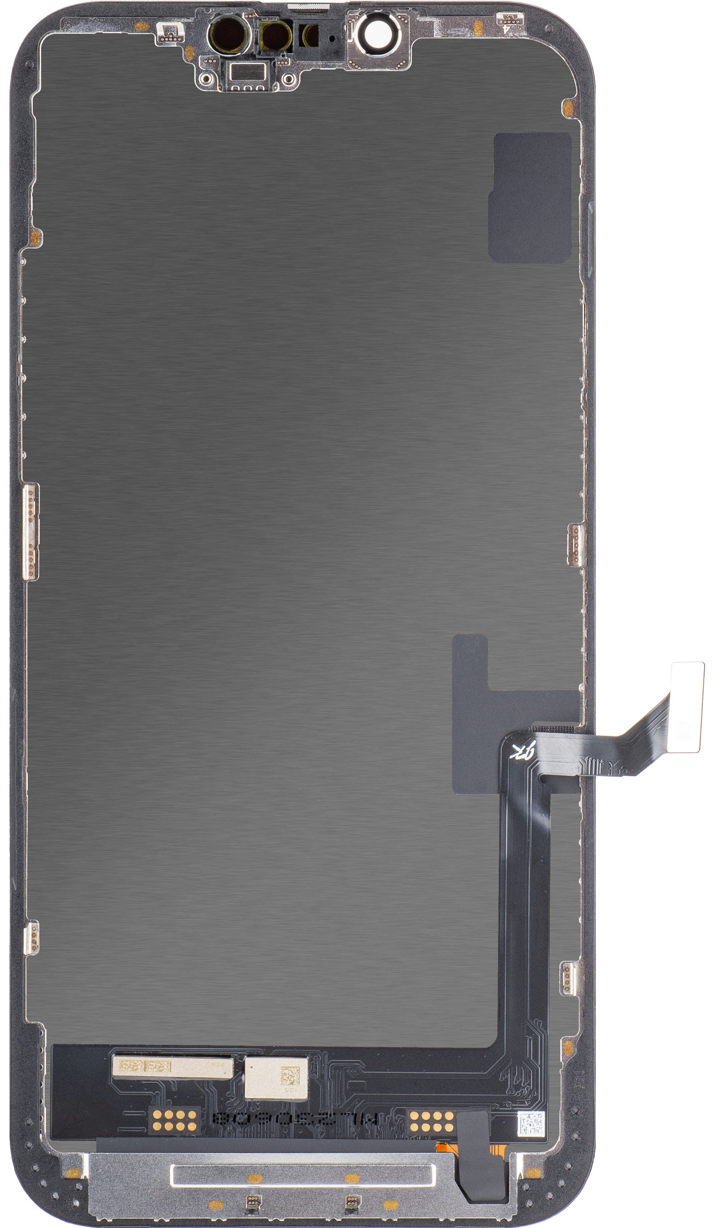 JK berøringsskjerm for Apple iPhone 14 Plus, med ramme, In-Cell LCD-versjon, svart