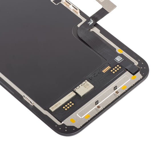 JK berøringsskjerm for Apple iPhone 13 mini, med ramme, In-Cell LCD-versjon, svart