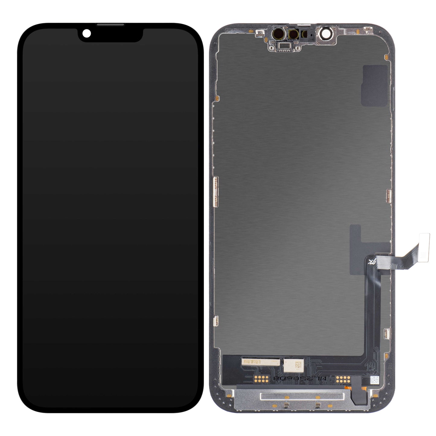 JK berøringsskjerm for Apple iPhone 14 Plus, med ramme, In-Cell LCD-versjon, svart
