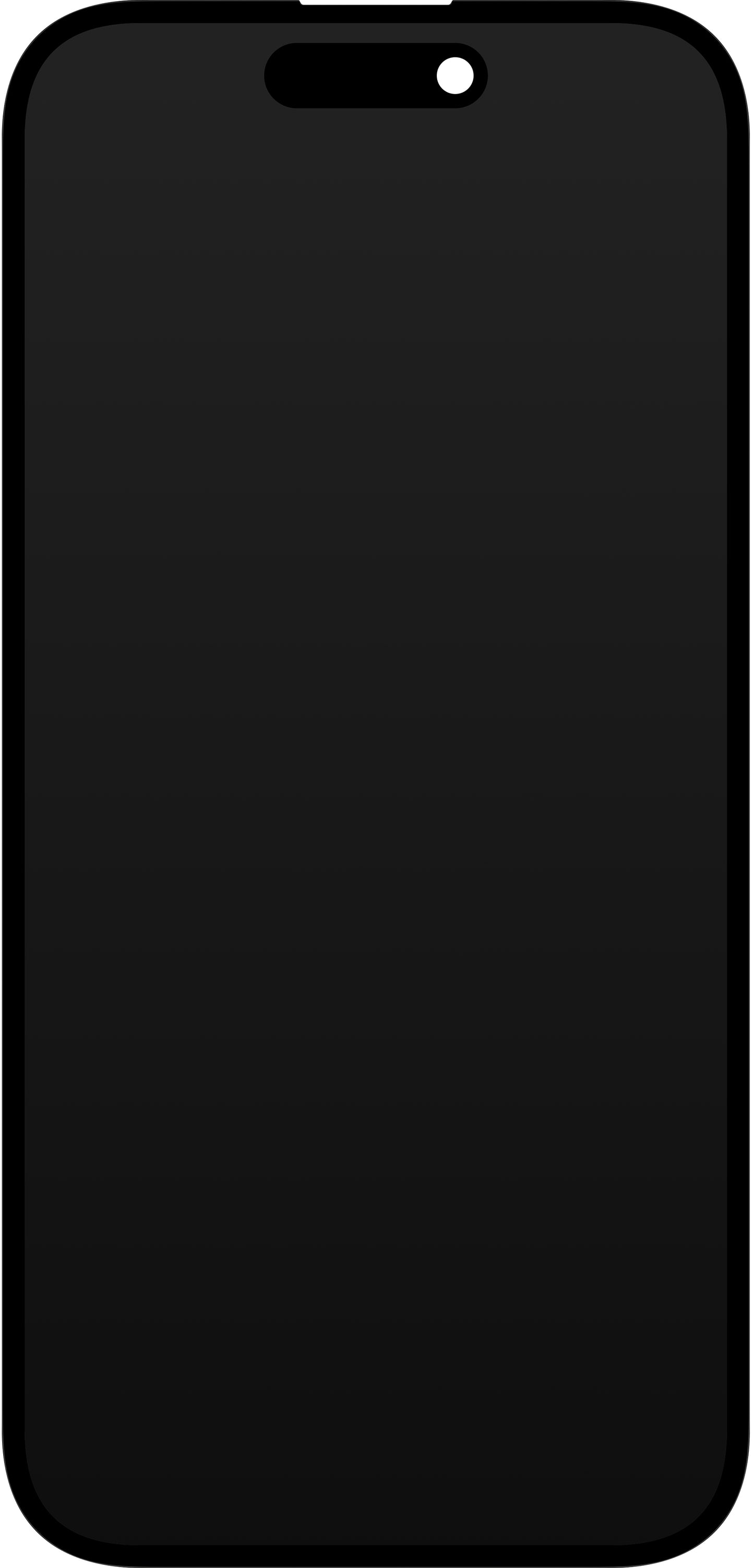 JK berøringsskjerm for Apple iPhone 14 Pro, med ramme, In-Cell IC Movable LCD-versjon, svart