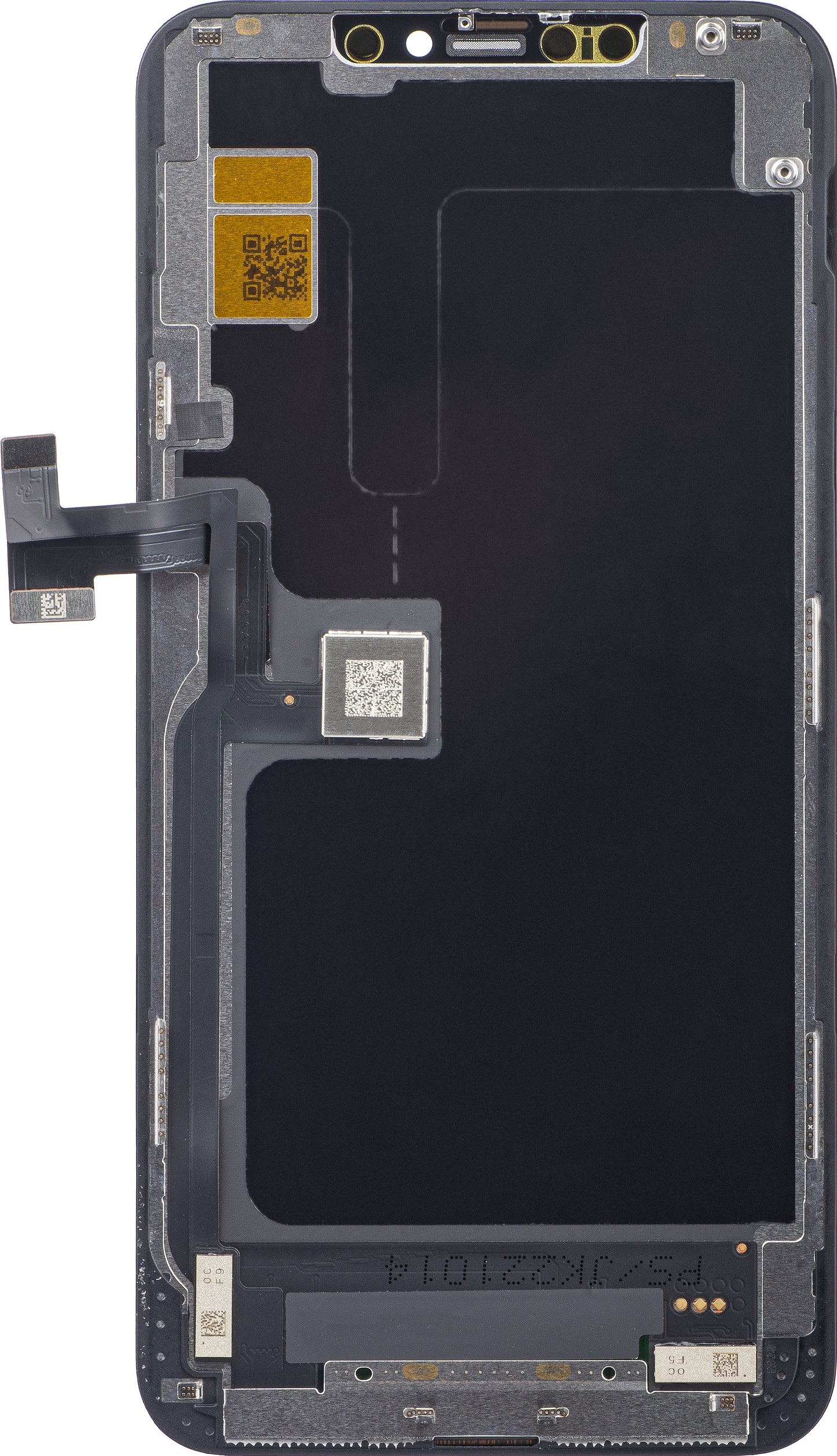 JK berøringsskjerm for Apple iPhone 11 Pro Max, med ramme, In-Cell LCD-versjon, svart