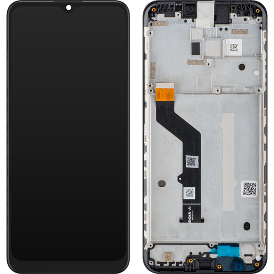 Berøringsskjerm Motorola Moto G9 Play, med ramme, svart, Servicepakke 5D68C17397