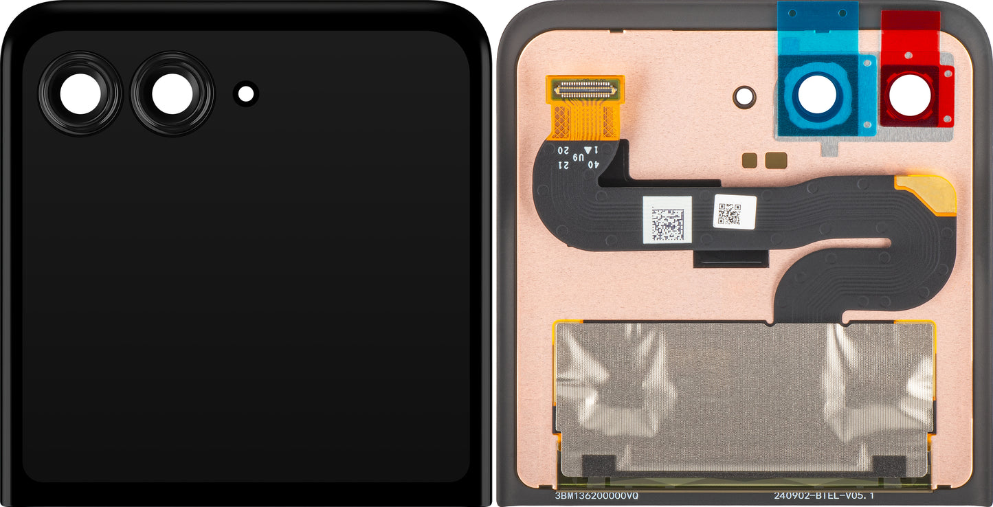 Display med berøringsskjerm Motorola Razr 70, Sub Outer, Service Pack 5D68C32240