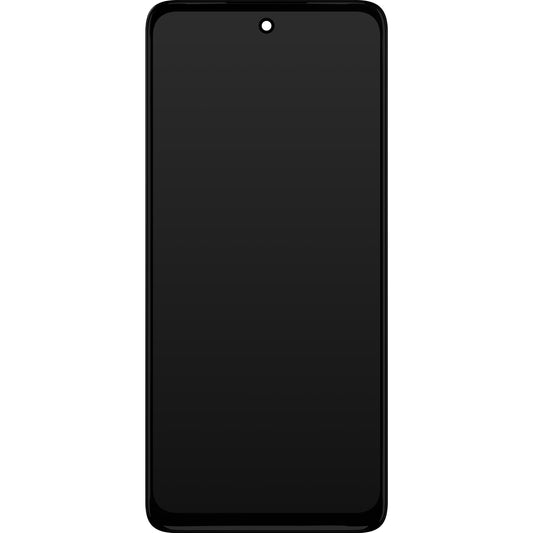Berøringsskjerm Motorola Moto G62 5G, med ramme, svart, Service Pack 5D68C20934
