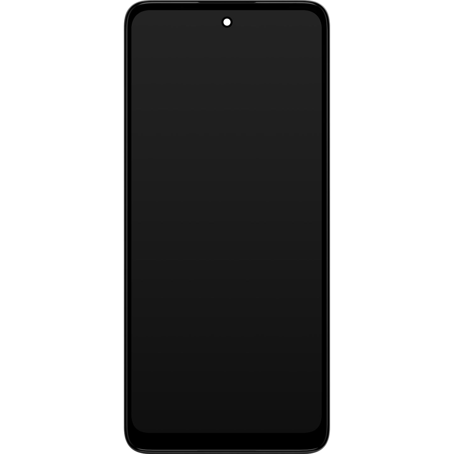 Berøringsskjerm Motorola Moto G22, med ramme, svart, Servicepakke 5D68C20423