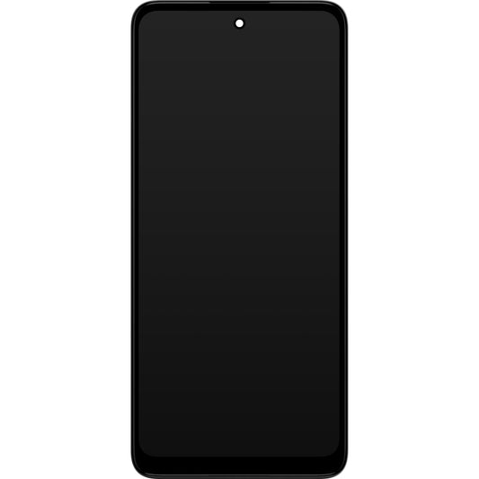 Berøringsskjerm Motorola Moto G22, med ramme, svart, Servicepakke 5D68C20423