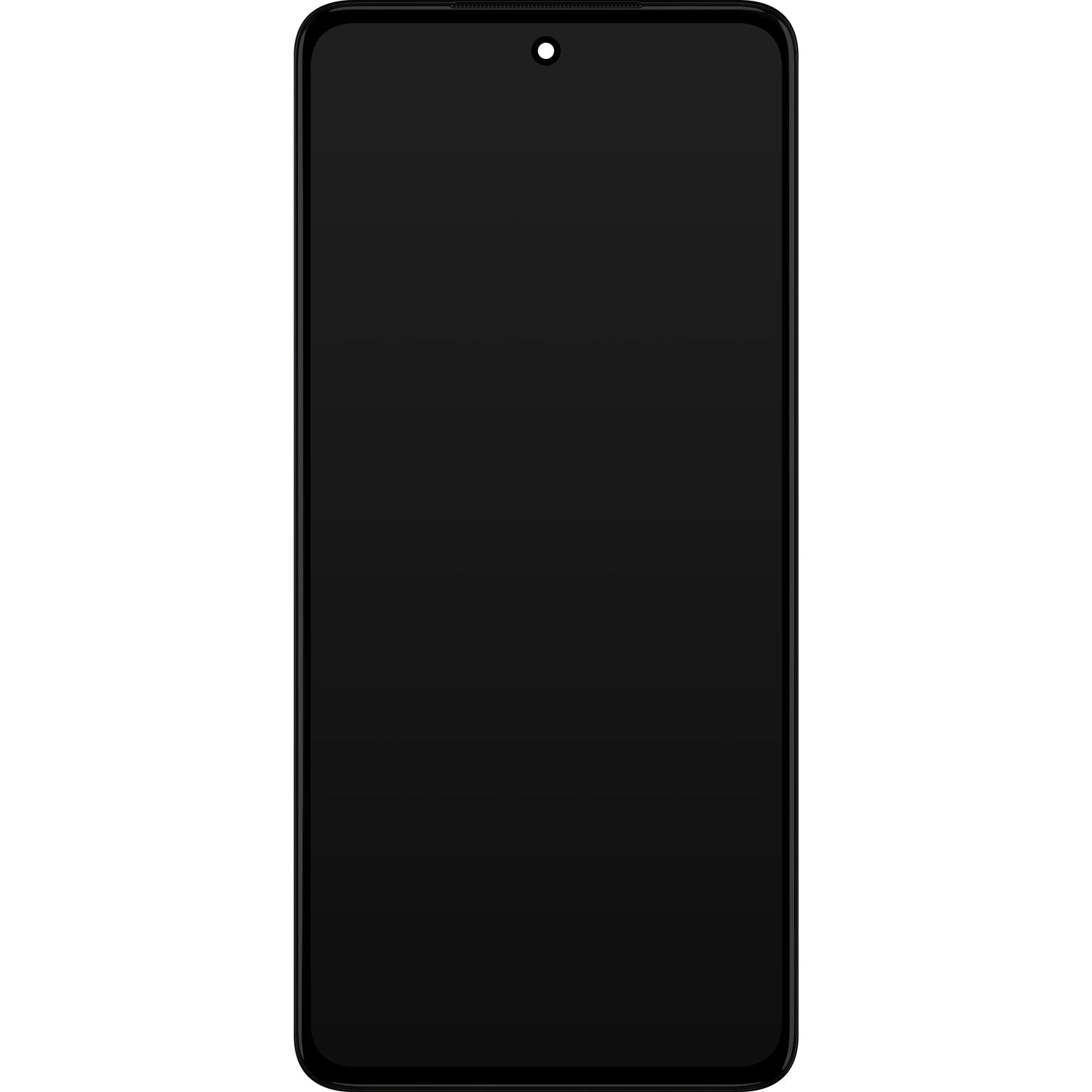 Berøringsskjerm Motorola Moto G52, med ramme, svart, Service Pack 5D68C20495