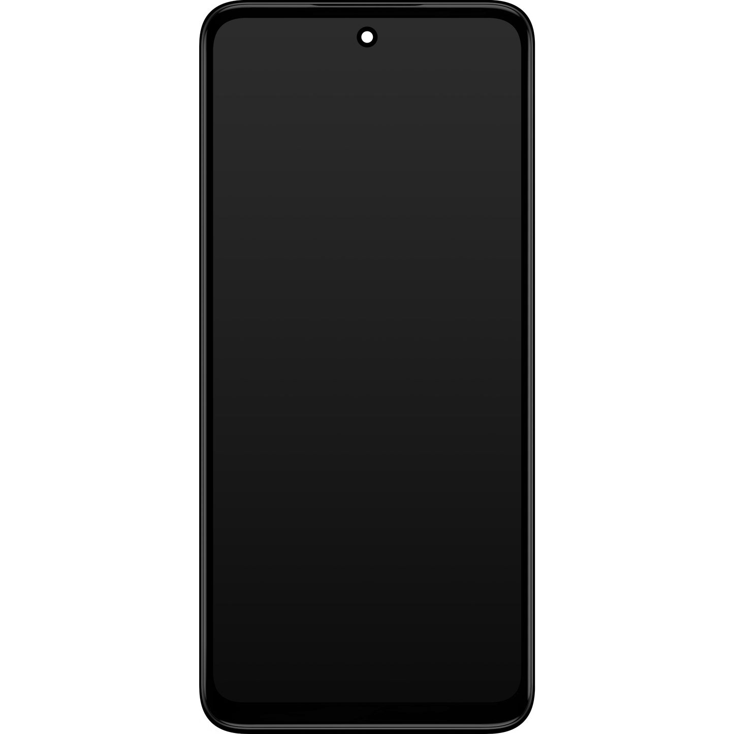 Berøringsskjerm Motorola Moto G23, med ramme, svart, Service Pack 5D68C22092