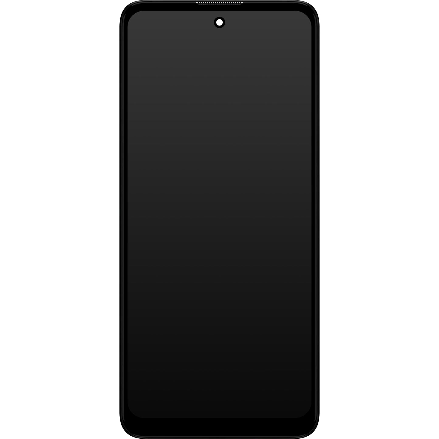 Berøringsskjerm Motorola Moto E40 / E30, med ramme, svart, Service Pack 5D68C19697