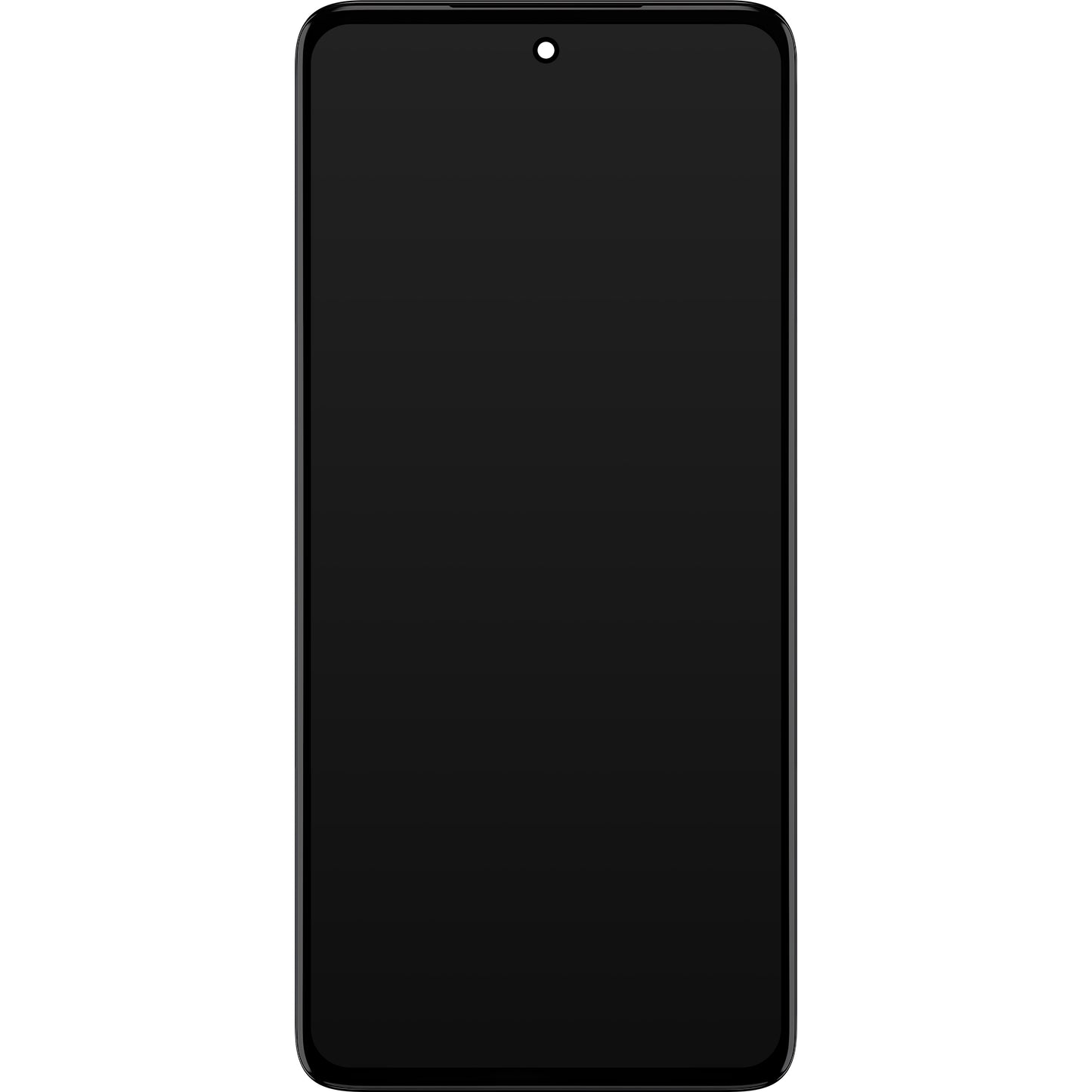 Berøringsskjerm Motorola Moto G72, med ramme, svart, Service Pack 5D68C21701