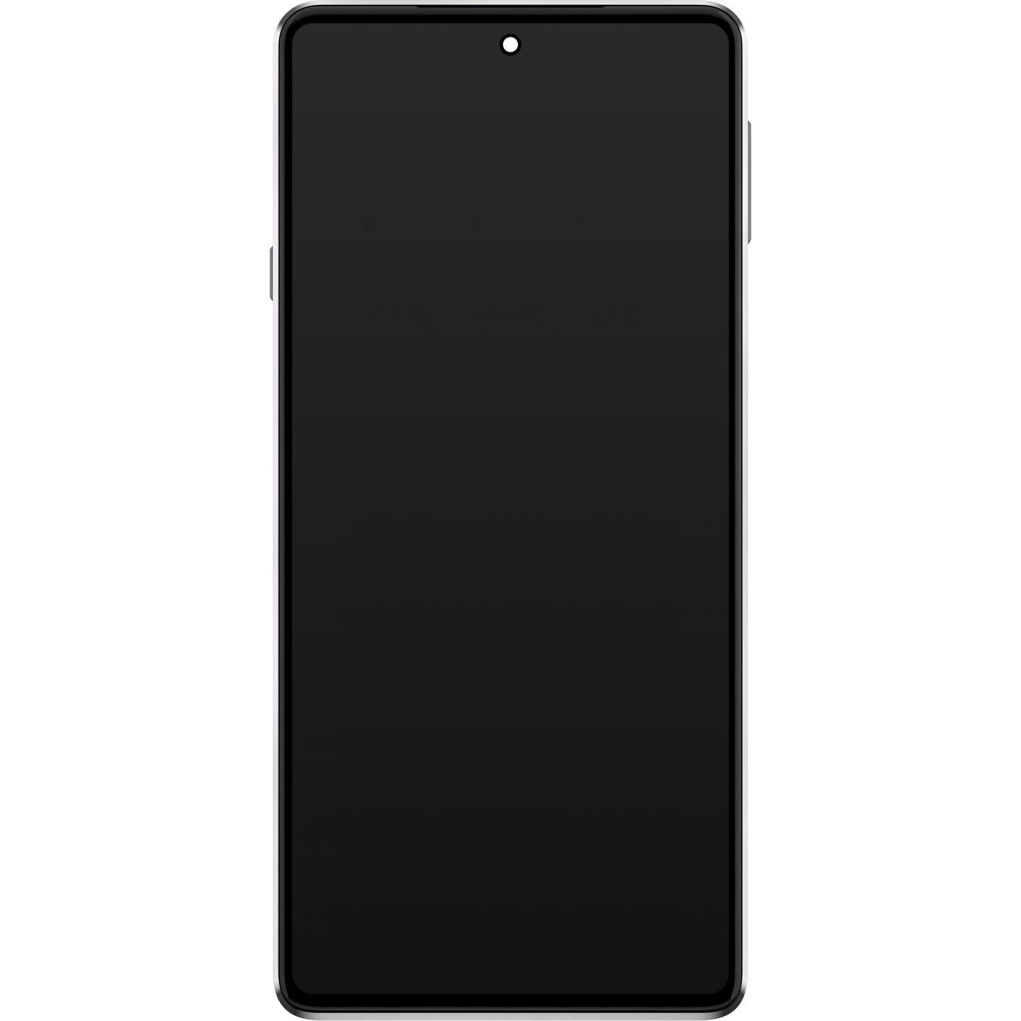 Motorola Edge 20 berøringsskjerm med ramme, frostet hvit, servicepakke 5D68C19194