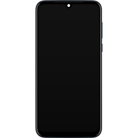 Berøringsskjerm Motorola Moto G8 Plus, med ramme, mørkeblå, servicepakke 5D68C155528