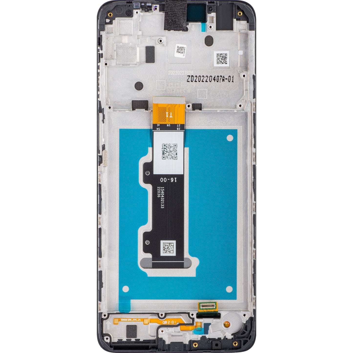 Berøringsskjerm Motorola Moto E32, med ramme, svart, Servicepakke 5D68C2068684