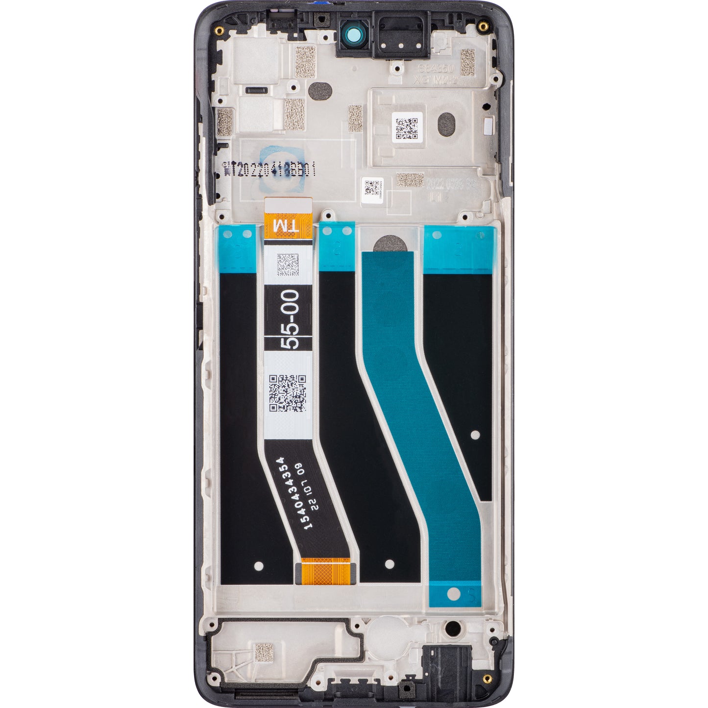 Berøringsskjerm Motorola Moto G62 5G, med ramme, svart, Service Pack 5D68C20934