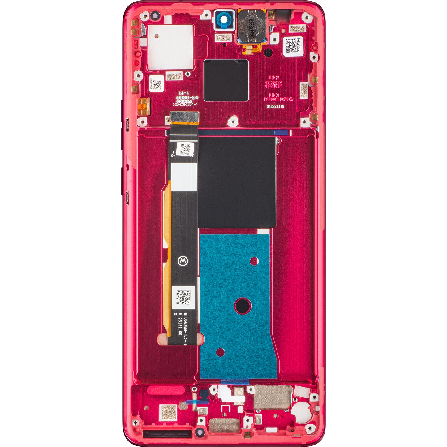 Berøringsskjerm Motorola Edge 40, med ramme, rød (Viva Magenta), Service Pack 5D68C2222712