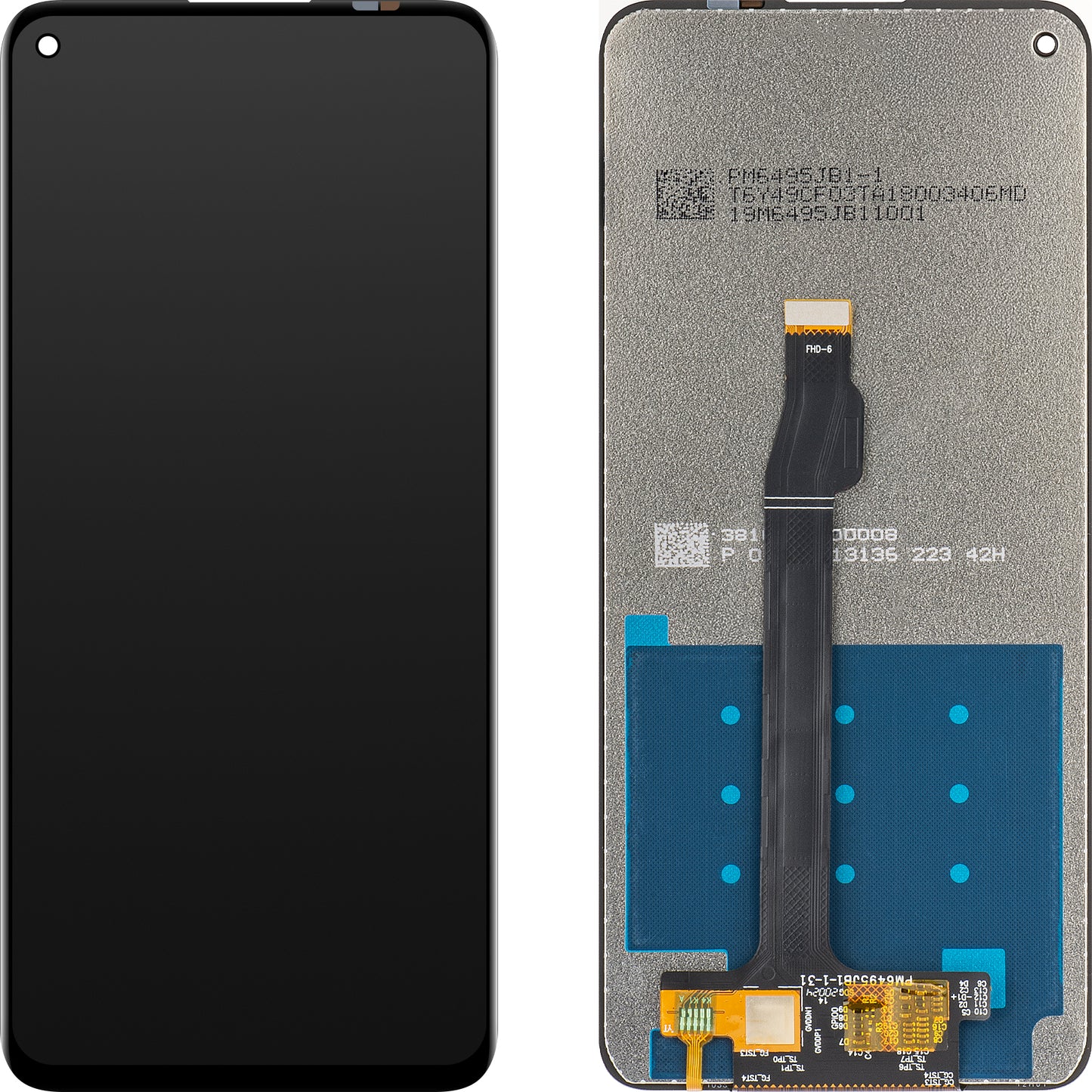 MP berøringsskjerm kompatibel med Huawei nova 7 SE / P40 lite 5G