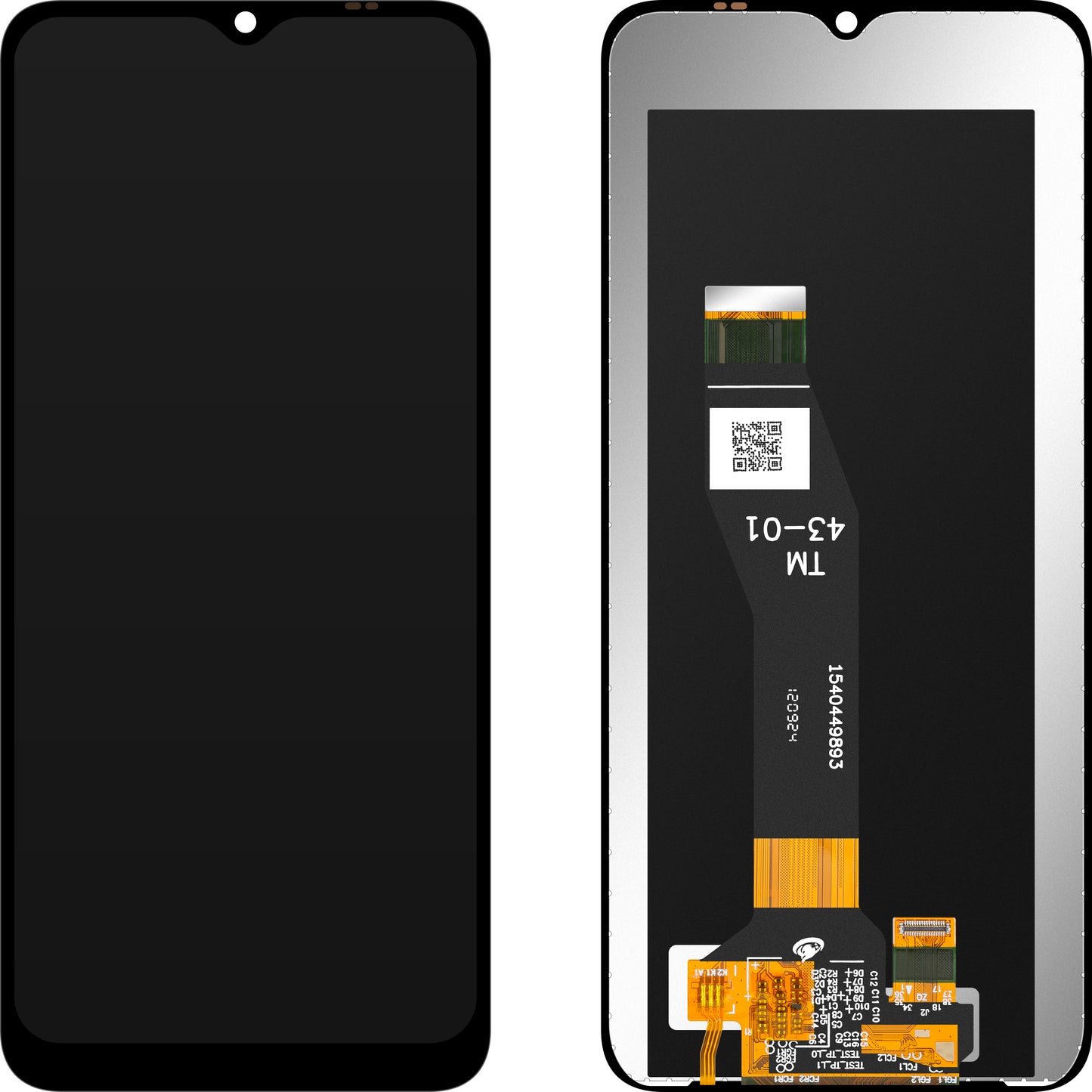 Display med Touchscreen MP kompatibel med Motorola Moto E13