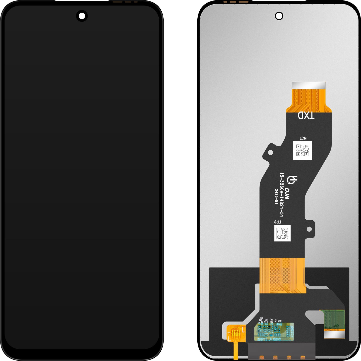 Display med MP Touchscreen kompatibel med ZTE nubia Music 2 / Blade V70 / Blade V70 Design