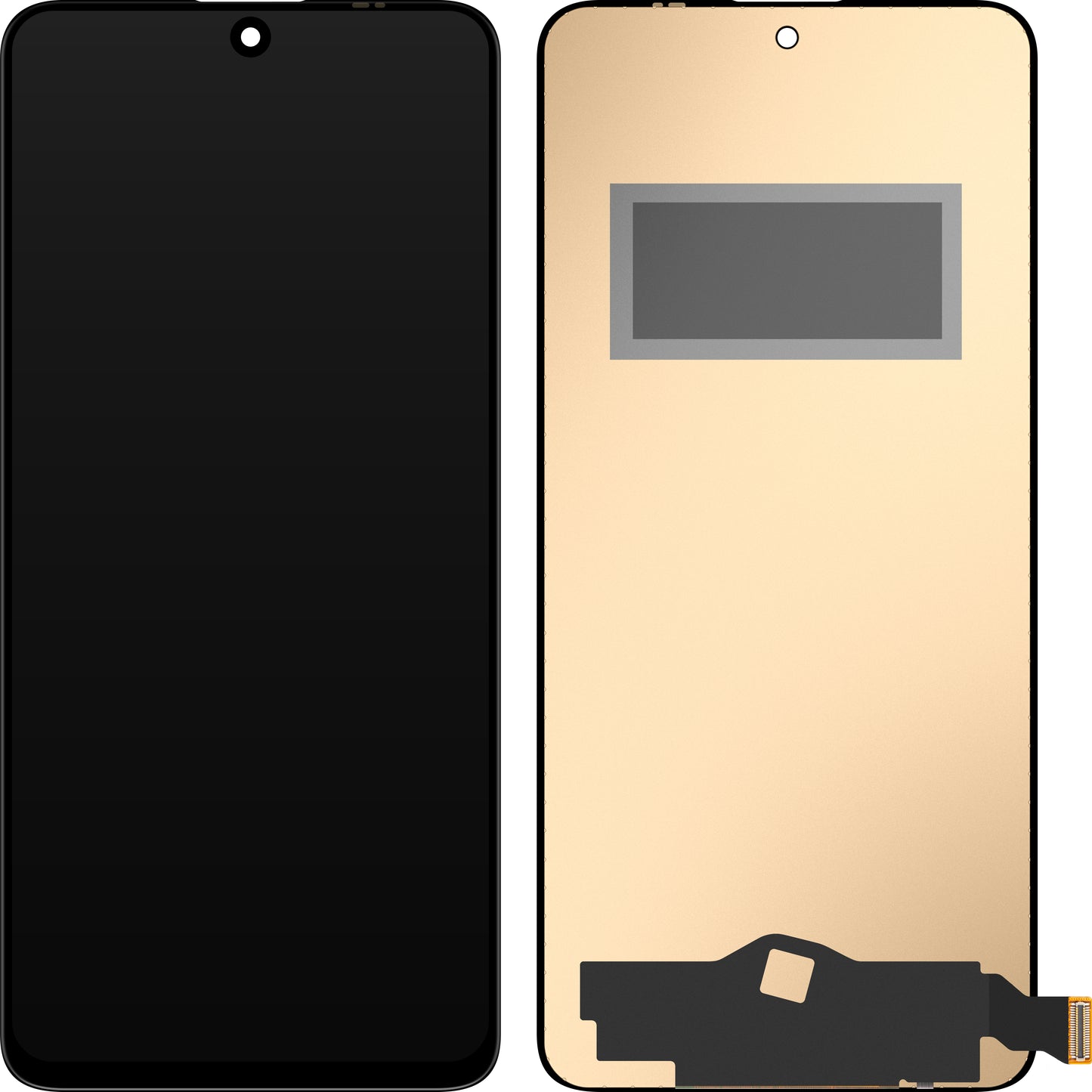Display med MP Touchscreen kompatibel med Xiaomi Poco F5 Pro / Redmi K60 / K60 Pro
