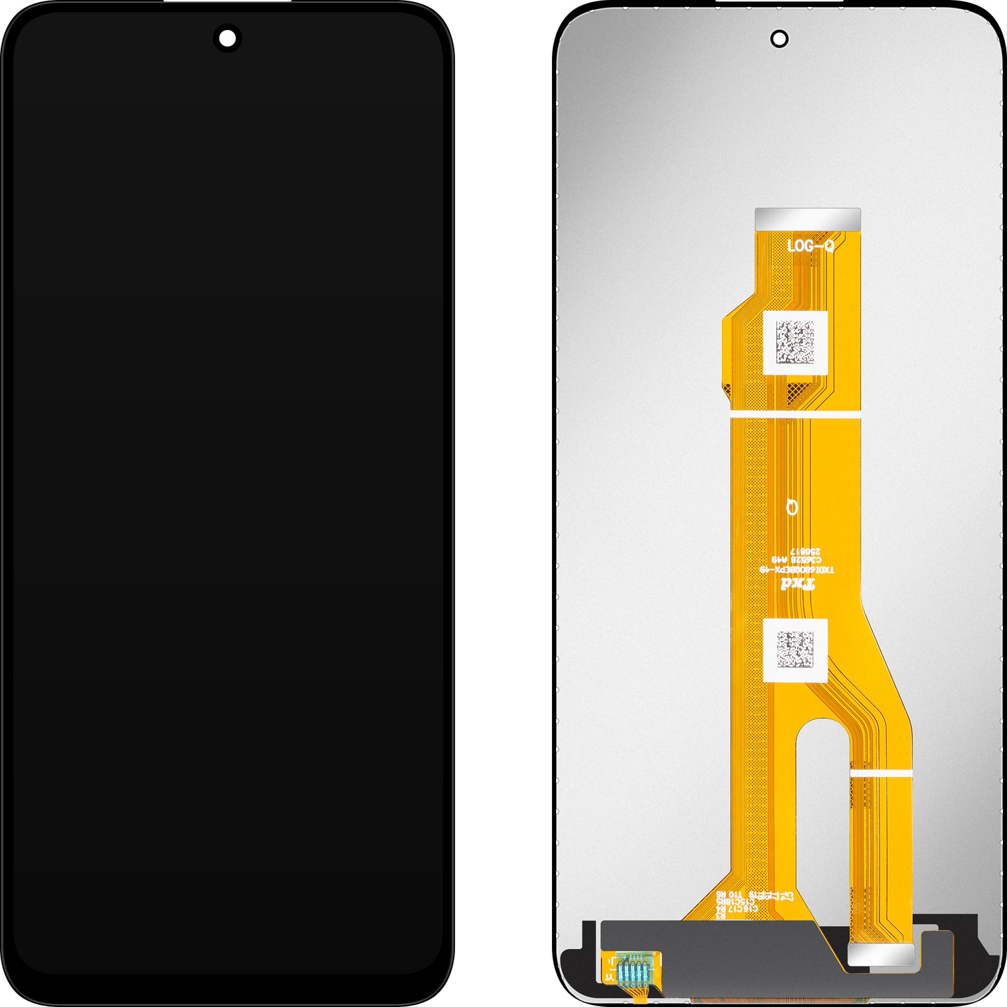 MP berøringsskjermdisplay kompatibel med Honor 400 Smart 4G / 400 Smart 5G / X7d 4G / X7d 5G