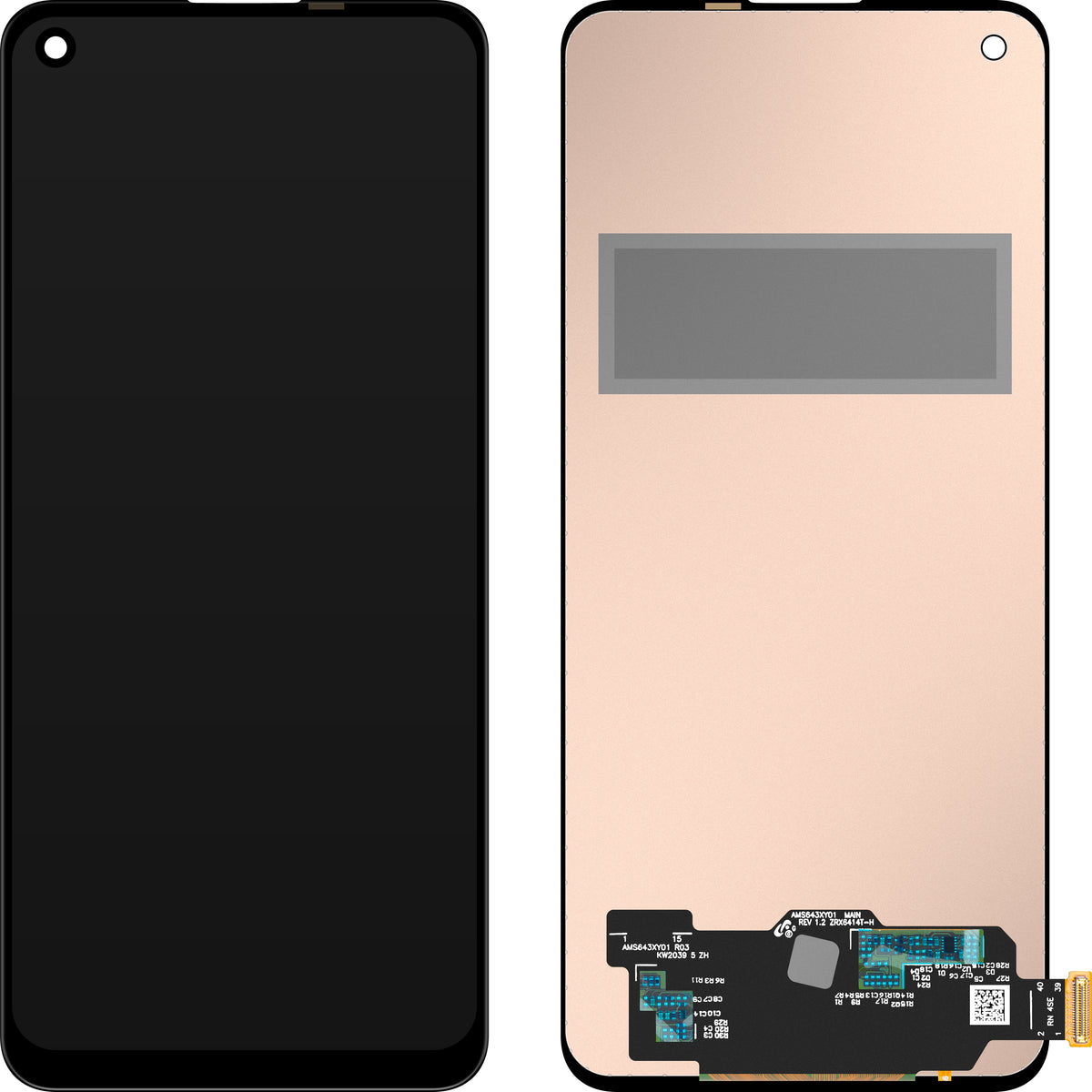 MP berøringsskjermdisplay kompatibelt med Realme 8