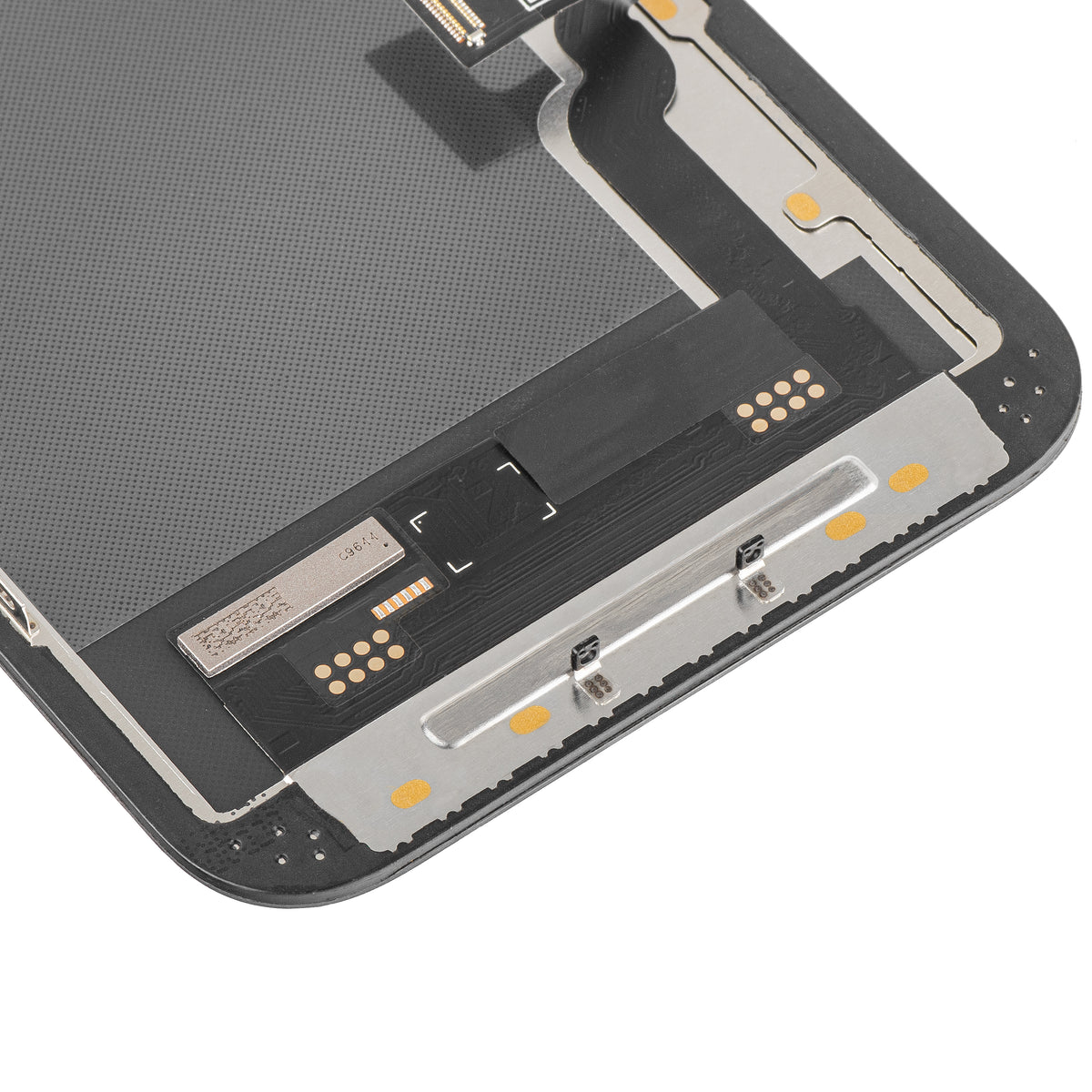 Display med MP Touchscreen kompatibel med Apple iPhone 13, med ramme, Soft OLED FHD IC Movable versjon, Svart