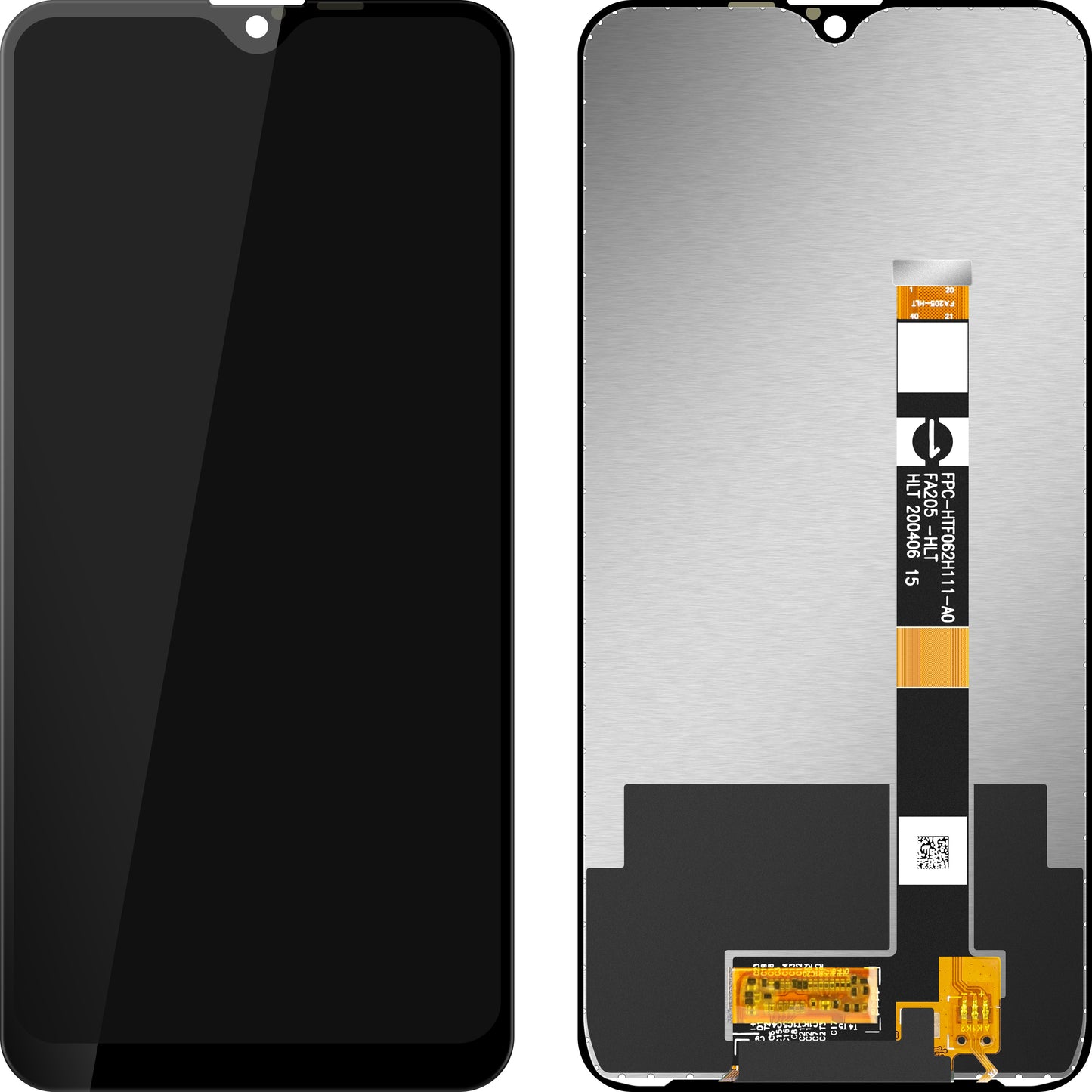 Display med Touchscreen MP kompatibel med Realme 3