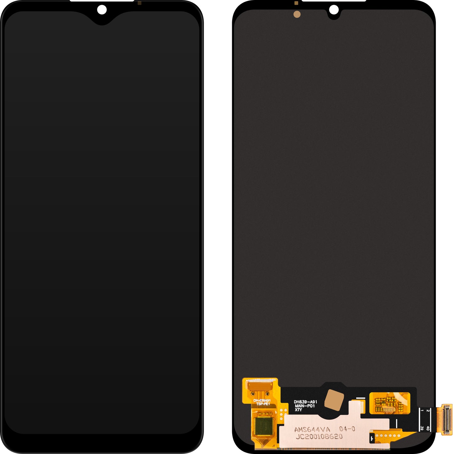 Display med MP Touchscreen kompatibel med Oppo A91, OLED-versjon