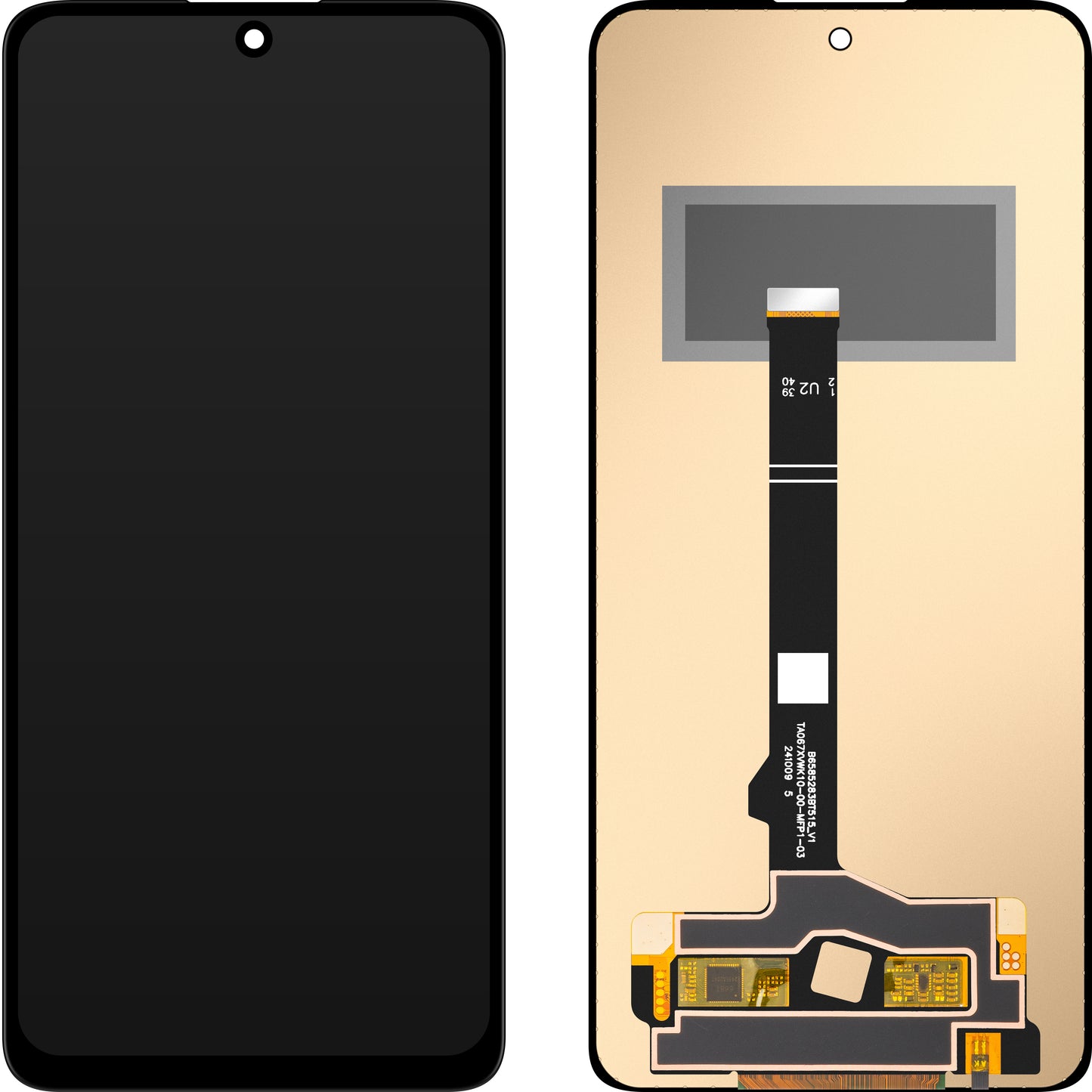 Display med Touchscreen MP kompatibel med Xiaomi Poco F6 / X6 Pro