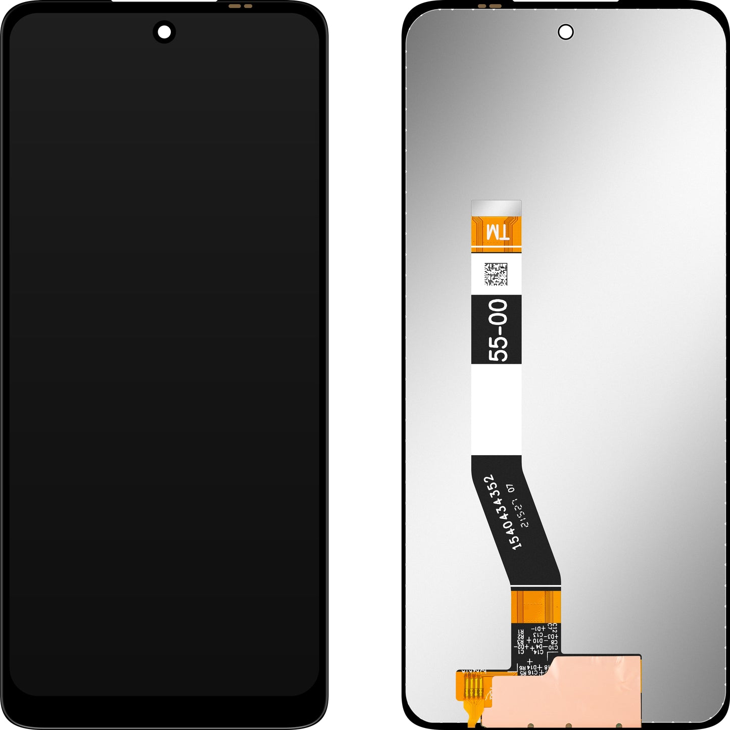 Display med Touchscreen MP kompatibel med Motorola Moto G62 5G