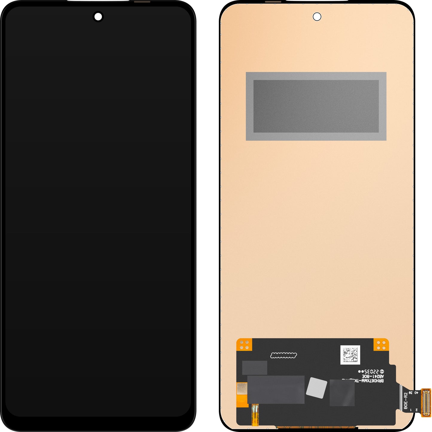 Display med Touchscreen MP kompatibel med OnePlus 10R / 10T