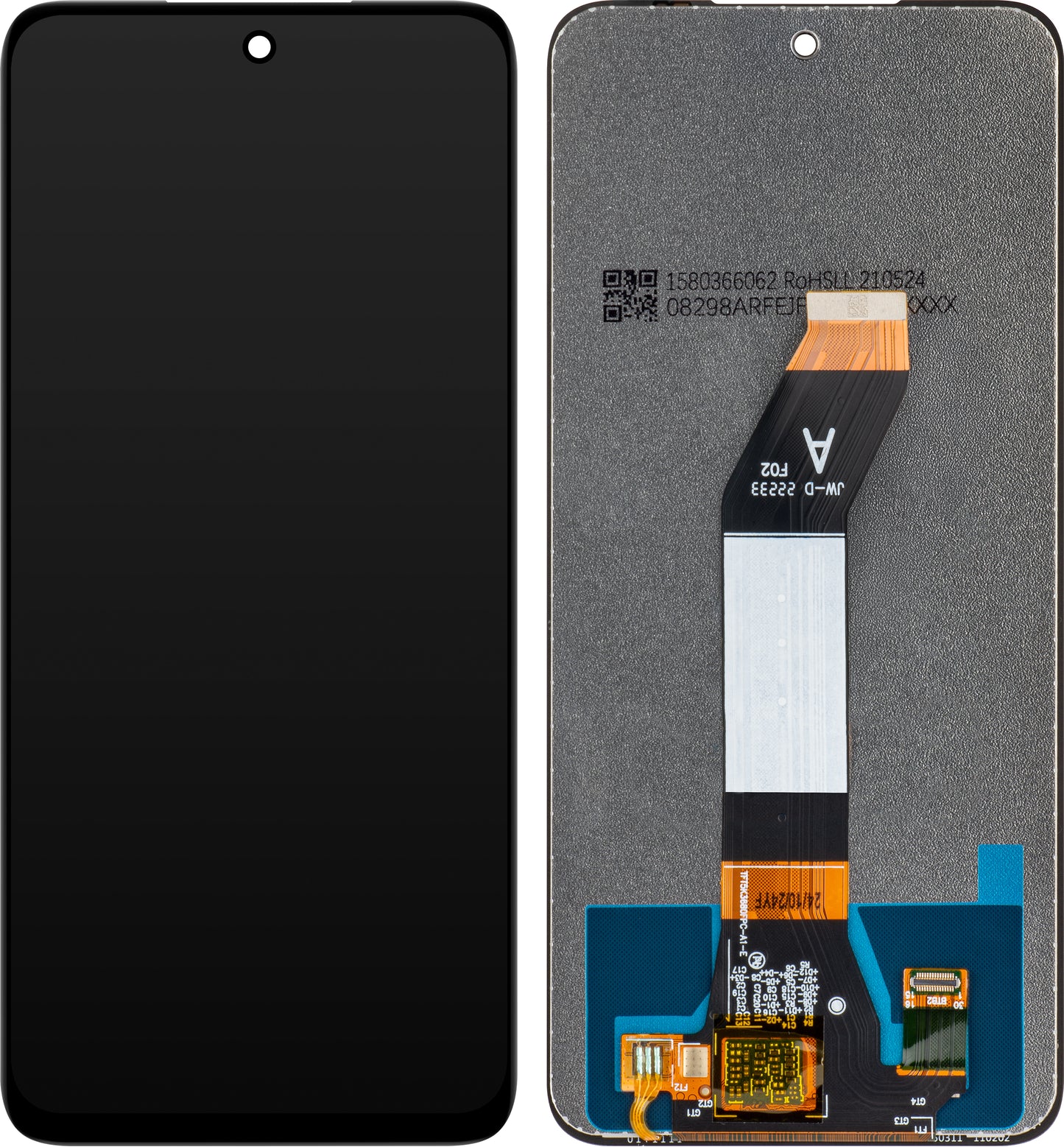 Berøringsskjerm MP-skjerm kompatibel med Xiaomi Redmi 10 (2021) / 10 2022 / 10 Prime 2022 / Note 11 4G