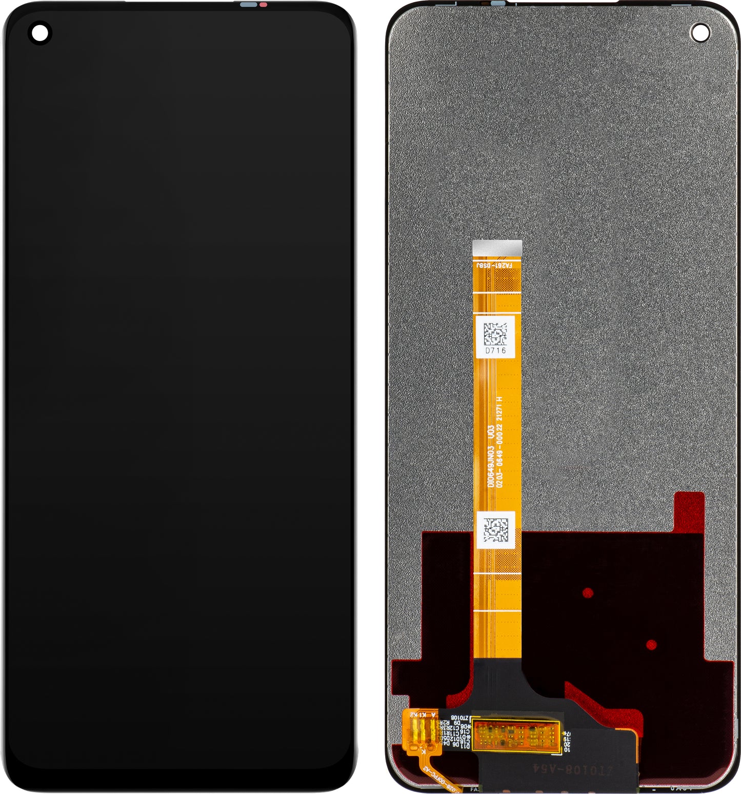 Display med MP Touchscreen kompatibel med Oppo A54 / A55