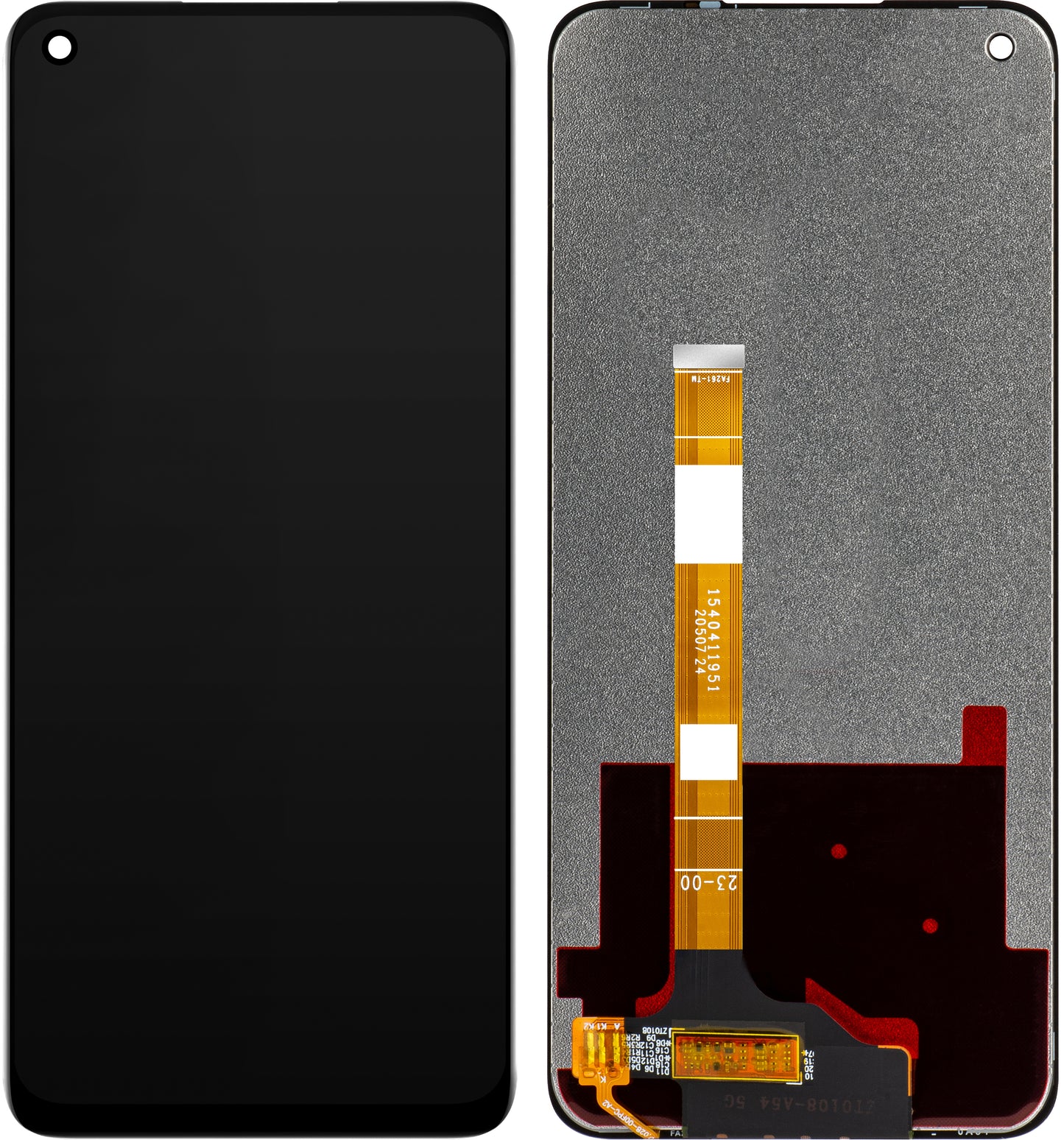 Display med MP Touchscreen kompatibel med OnePlus Nord N200 5G