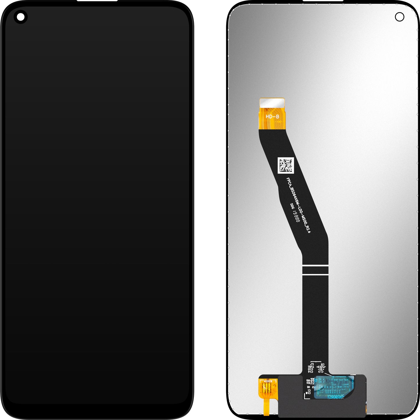 Display med MP Touchscreen kompatibel med Honor Play 3 / 9C / Huawei Y7p / P40 lite E