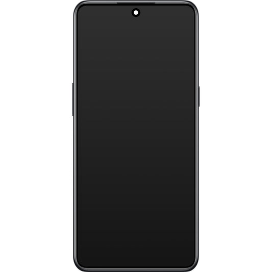 Display med Touchscreen OnePlus 10T / Ace Pro, med ramme, Svart (Moonstone Black), Service Pack 4130326