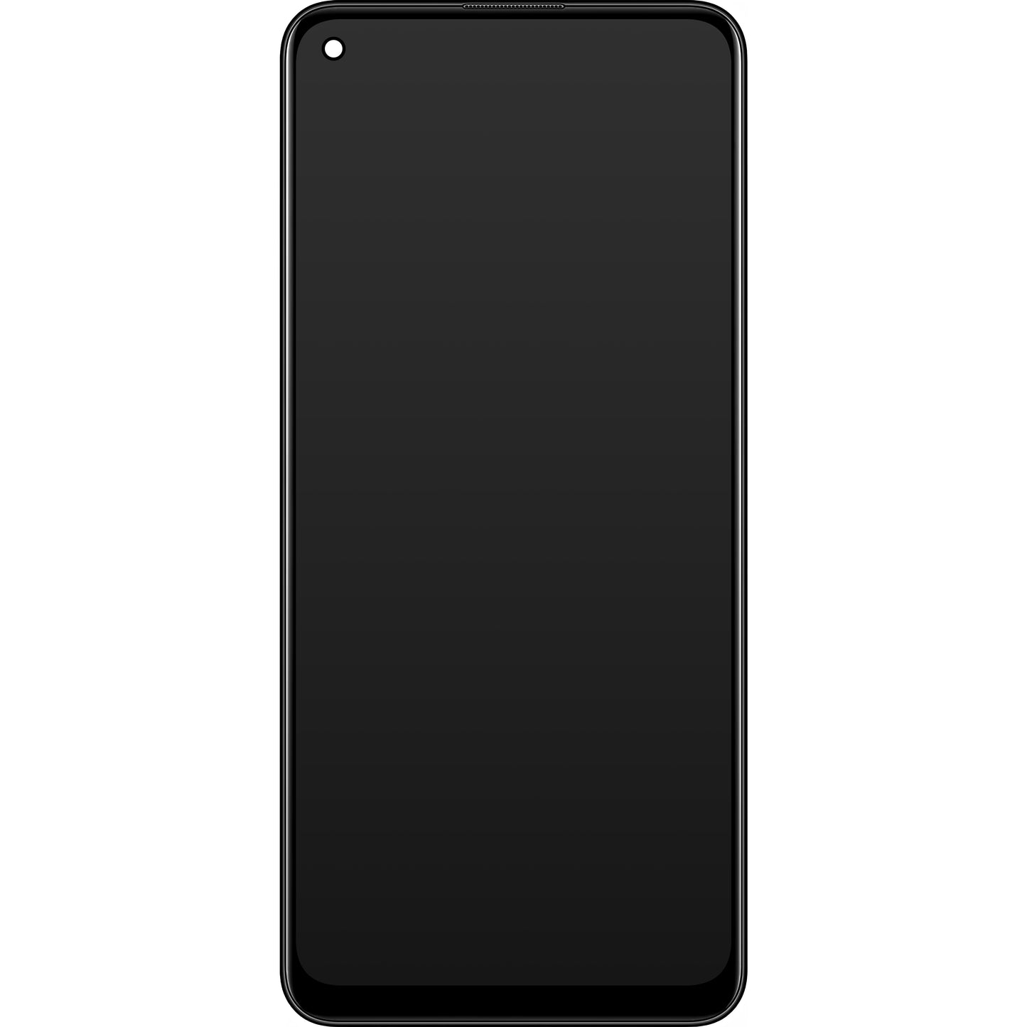 Berøringsskjerm Oppo F19 Pro+ 5G / A95 5G / Reno5 Z / A94 5G, med ramme, svart, Servicepakke 4908719