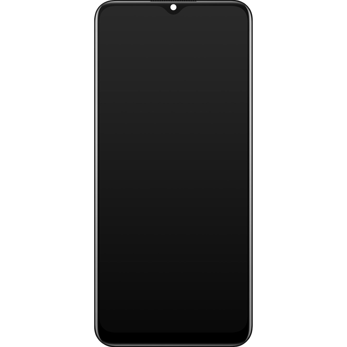 Berøringsskjerm Realme C21Y, med ramme, svart, Servicepakke 4908747