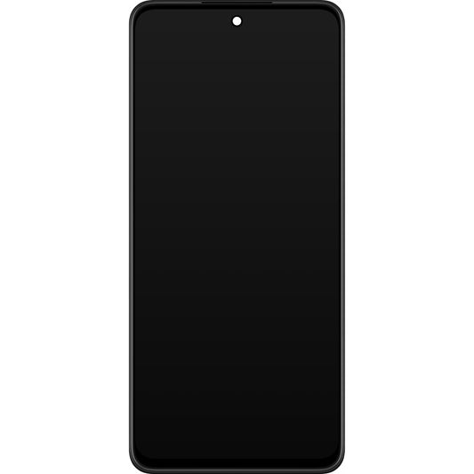 Berøringsskjerm Realme C55, med ramme, svart, Servicepakke 4130438