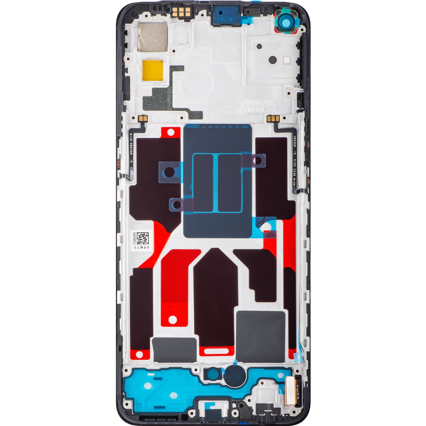 Realme GT Master berøringsskjerm med ramme, svart, Servicepakke 4908139