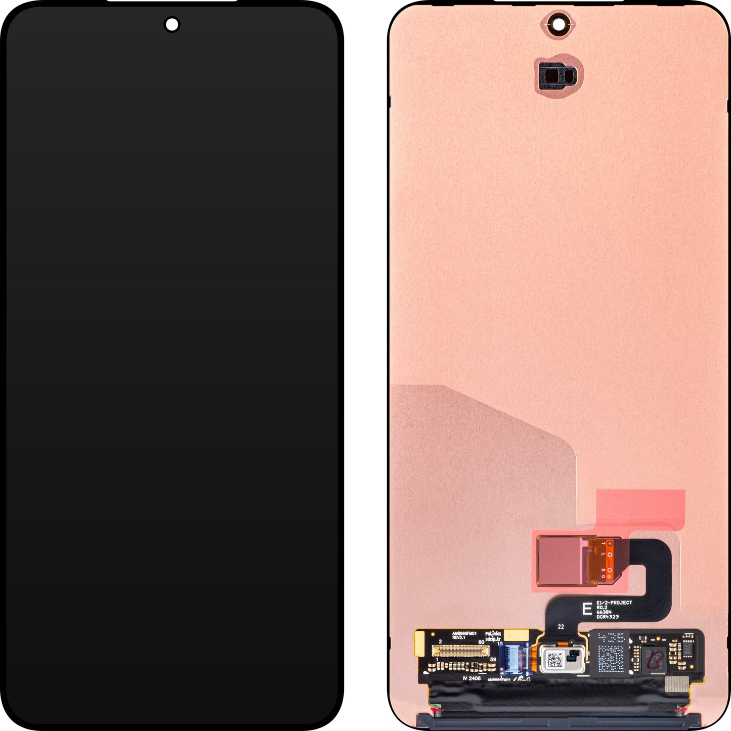 Berøringsskjerm Samsung Galaxy Galaxy S24+ S926, Servicepakke GH82-3333332A