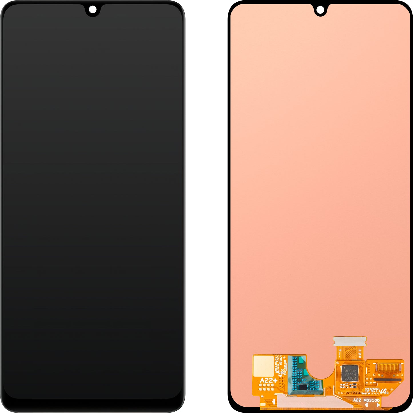 Berøringsskjerm Samsung Galaxy Galaxy A22 A225, Servicepakke GH96-1464637A