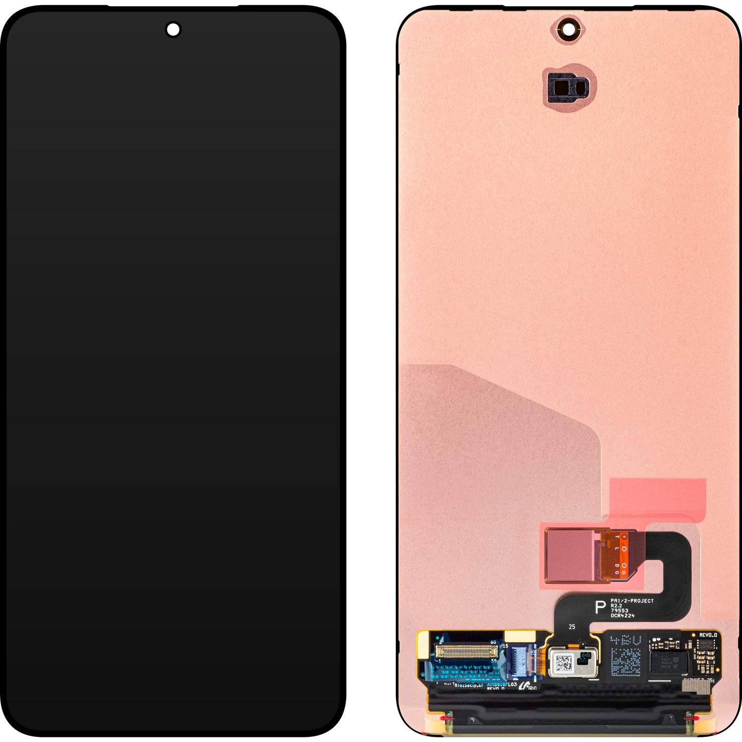 Display med Touchscreen Samsung Galaxy S25 S931, Service Pack GH82-36327A