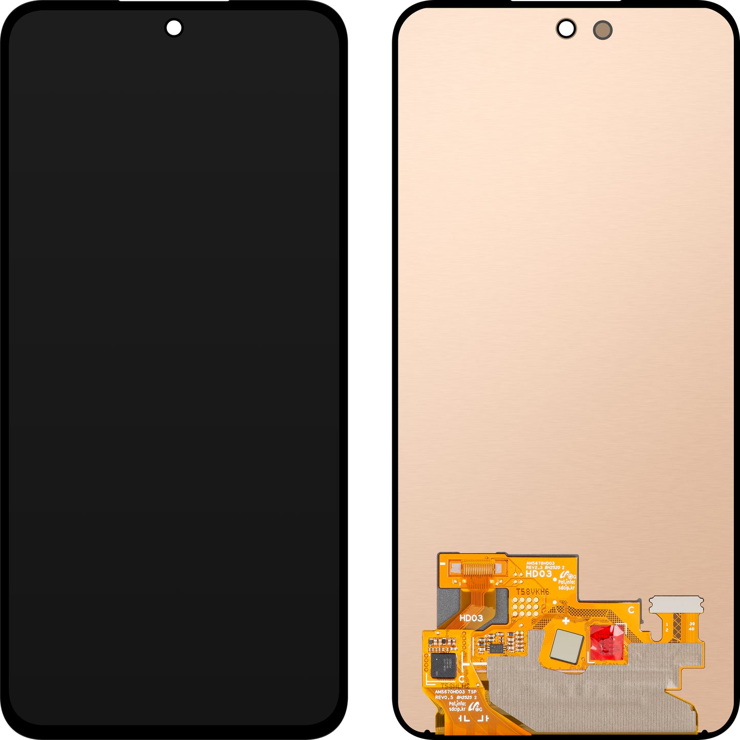 Display med Touchscreen Samsung Galaxy A56 A566, Service Pack GH82-36827A