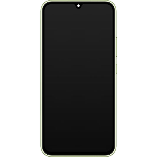 Berøringsskjerm Samsung Galaxy A34 A346, med ramme, Grønn (Lime), Servicepakke GH82-31200C