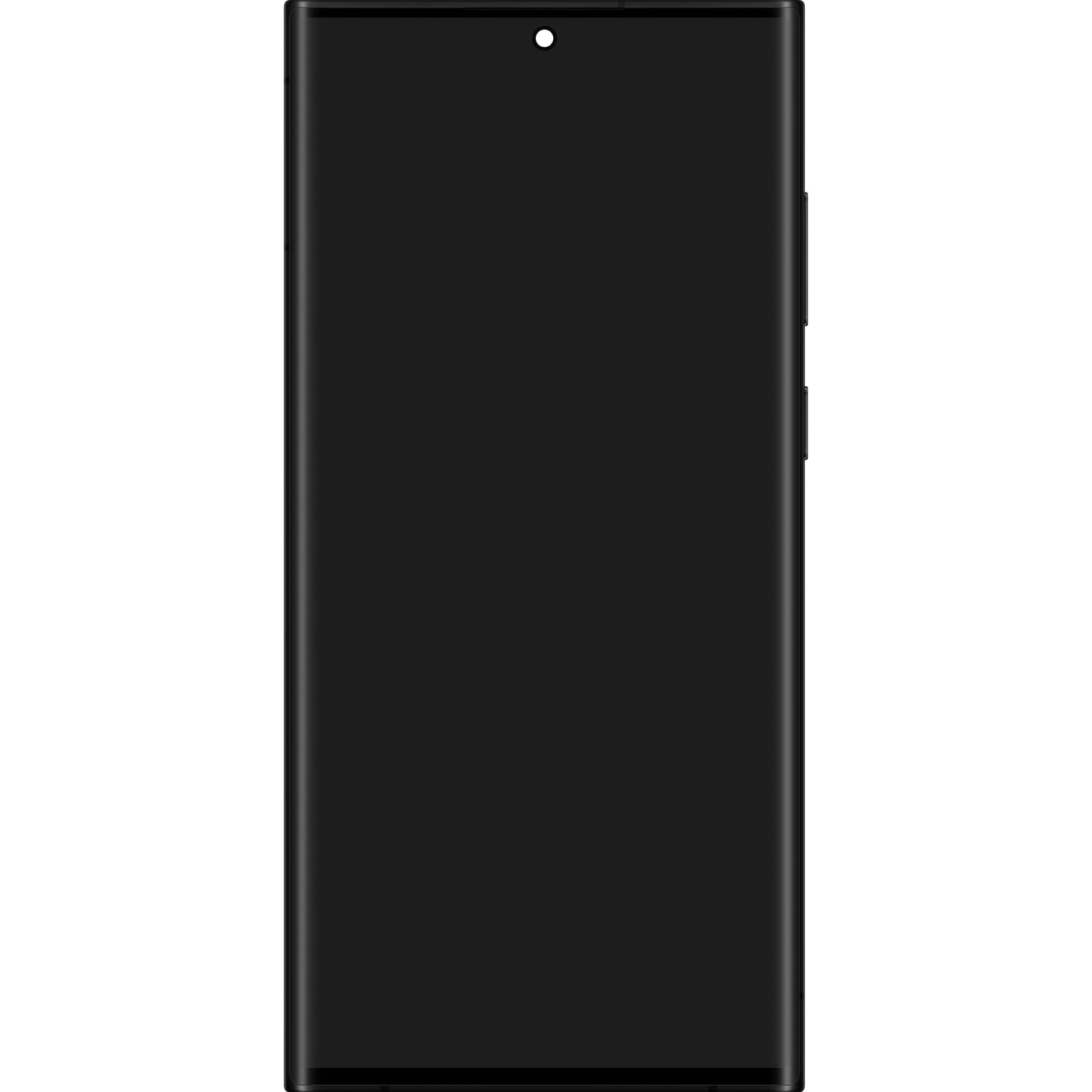 Berøringsskjerm Samsung Galaxy S22 Ultra 5G S908, med ramme, himmelblå, servicepakke GH82-2747488E